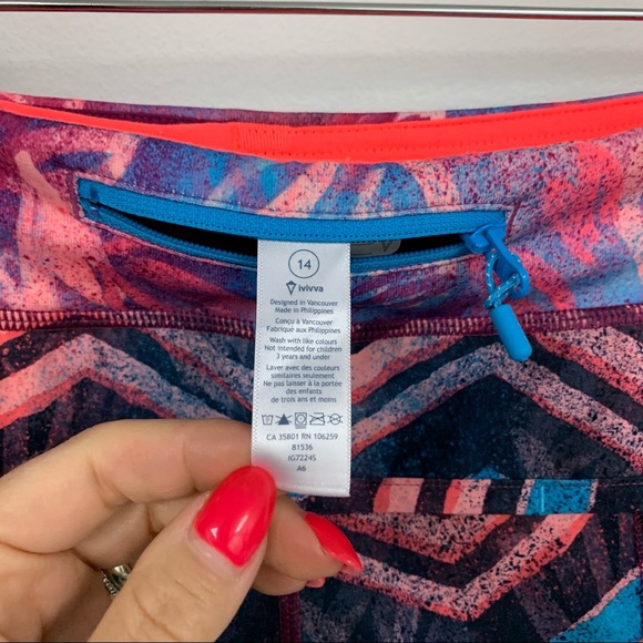 Ivivva Lululemon Lightweight Lined Speedy shorts - Picture 5 of 8